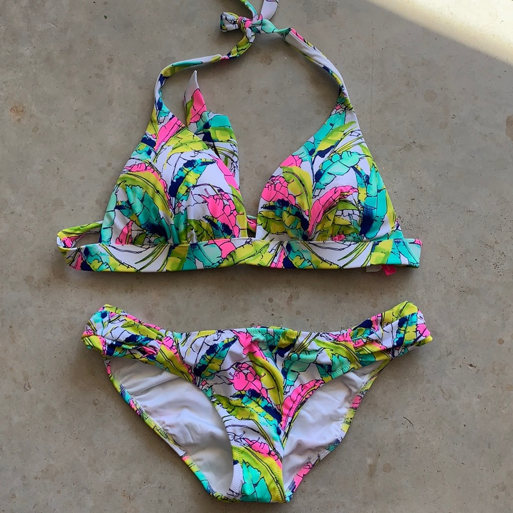 Victoria Secret Tropical Bikini - L top - M bottom